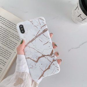 NEW iPhone 11/Pro/Max White Gold Case